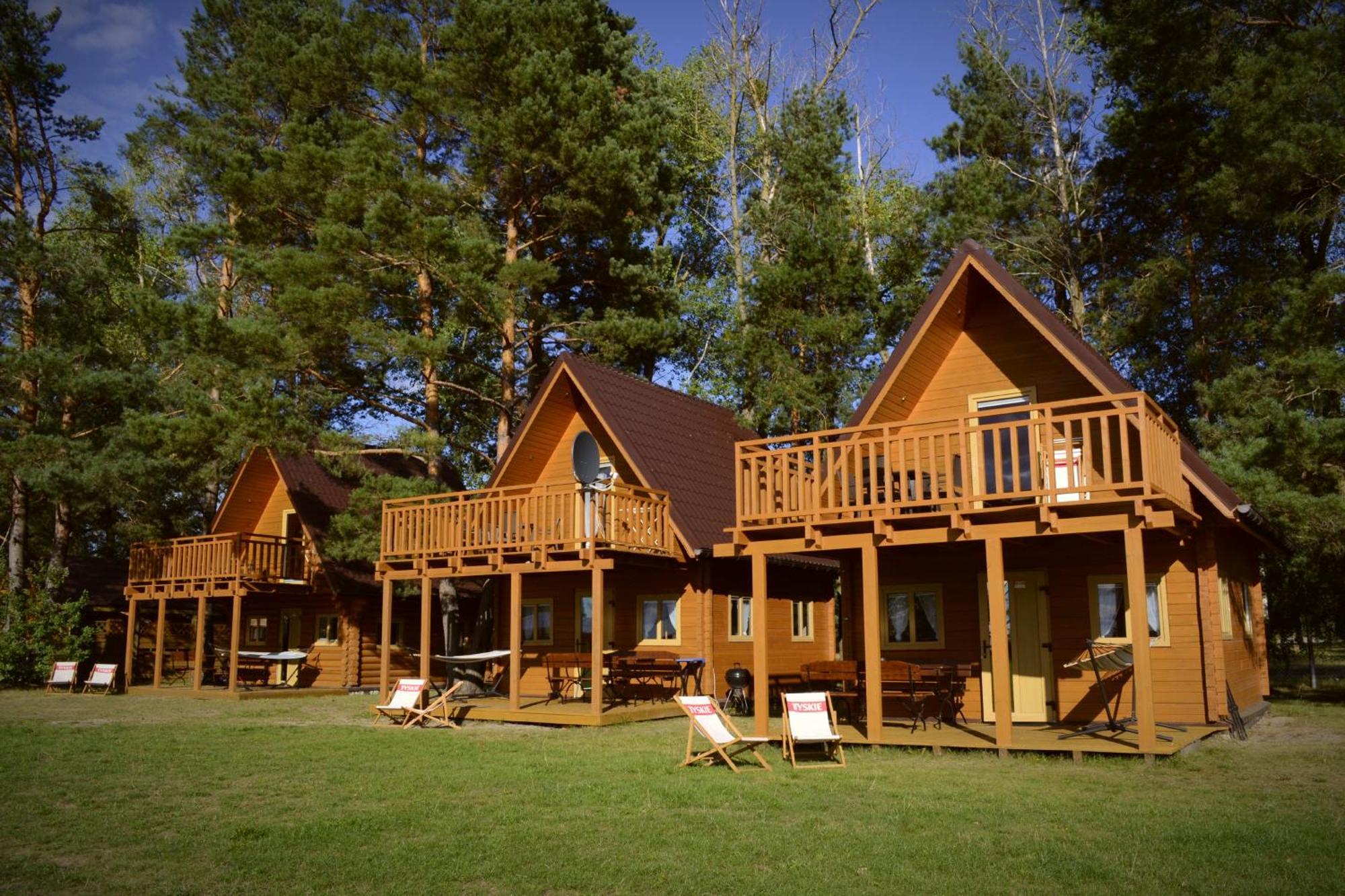 Camping Szczecinek Domy Wypoczynkowe 外观 照片