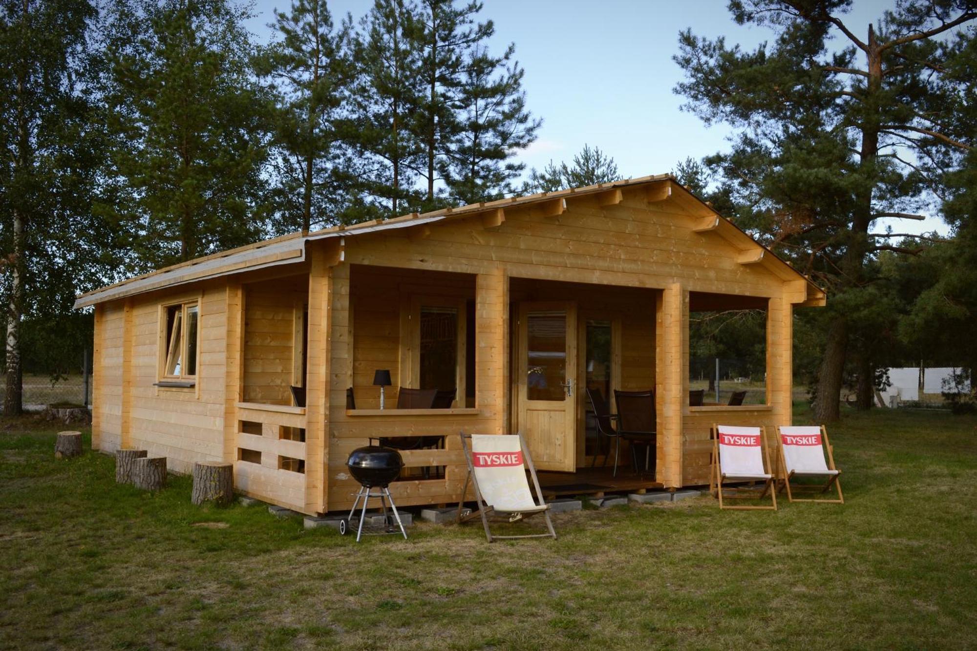 Camping Szczecinek Domy Wypoczynkowe 外观 照片